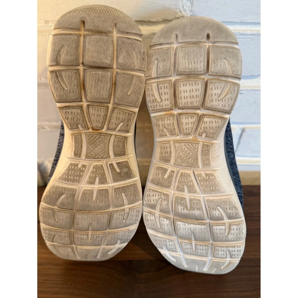 Skechers Hands Free Slip-ins Ultra Flex 3.0 Smooth Step Navy Pink Womens 9 Walk - Picture 5 of 10